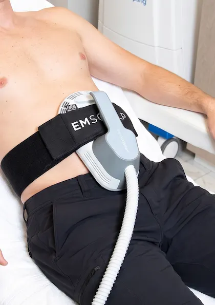 Electromagnetic muscle stimulation